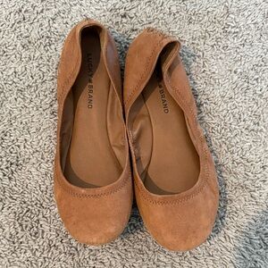 Lucky Brand Leather Flats
